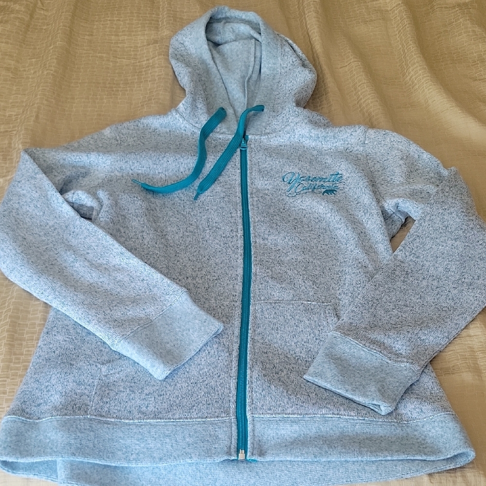 Teal Yosemite Zip-Up Hoodie